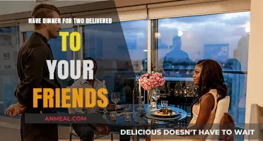 Surprise Your Friends with a Romantic Dinner for Two Delivered