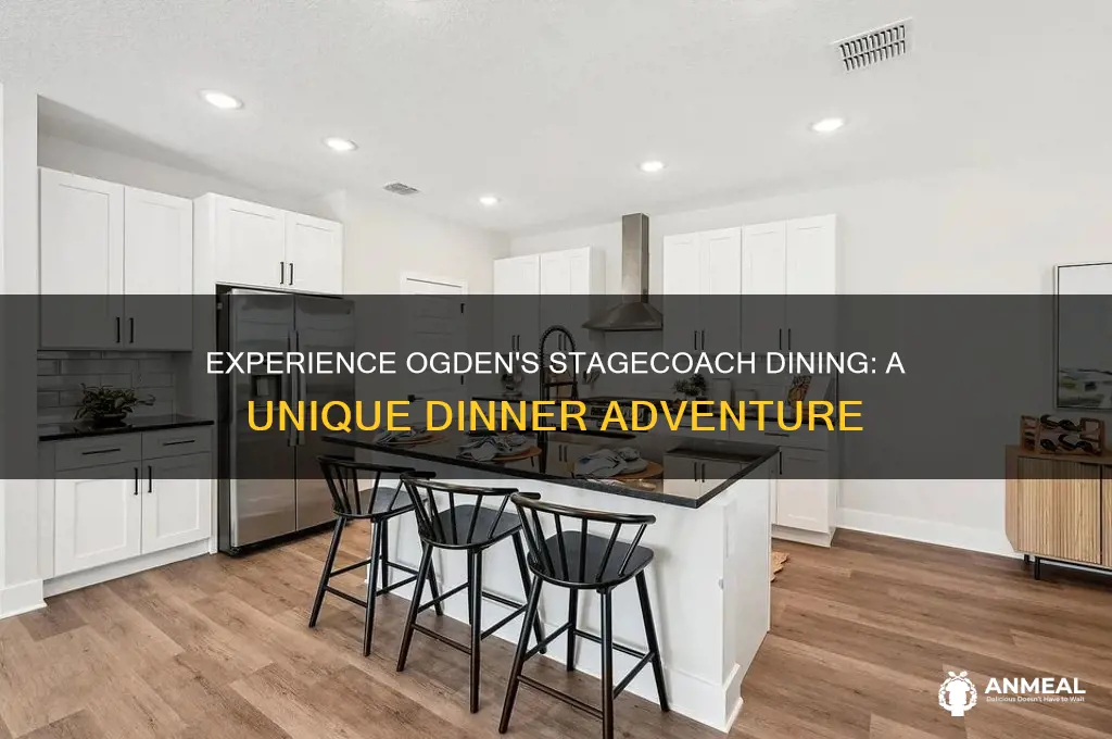 have dinner in a stage coach ogden