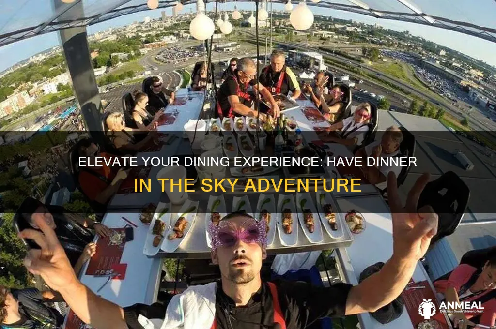 have dinner in the sky