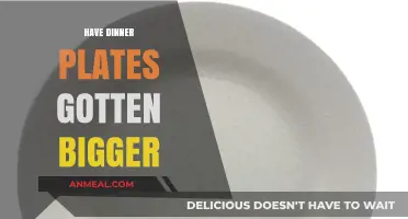 Are Our Dinner Plates Growing? Exploring the Size Shift Over Time