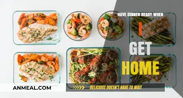 Dinner Ready When I Get Home: Tips for Stress-Free Evenings