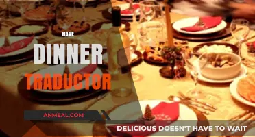 Mastering 'Have Dinner' in Spanish: Your Ultimate Translation Guide