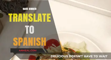 Cómo Decir 'Have Dinner' en Español: Guía de Traducción Rápida
