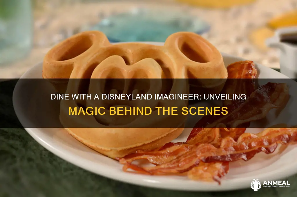 have dinner with a imagineer disneyland