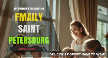 Experience Authentic Russian Hospitality: Dinner with a Family in Saint Petersburg
