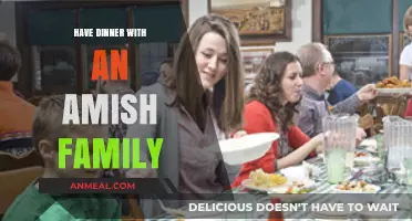 Experience Authentic Amish Life: Sharing a Heartwarming Family Dinner