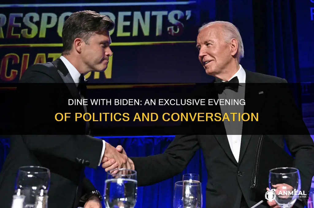 have dinner with biden