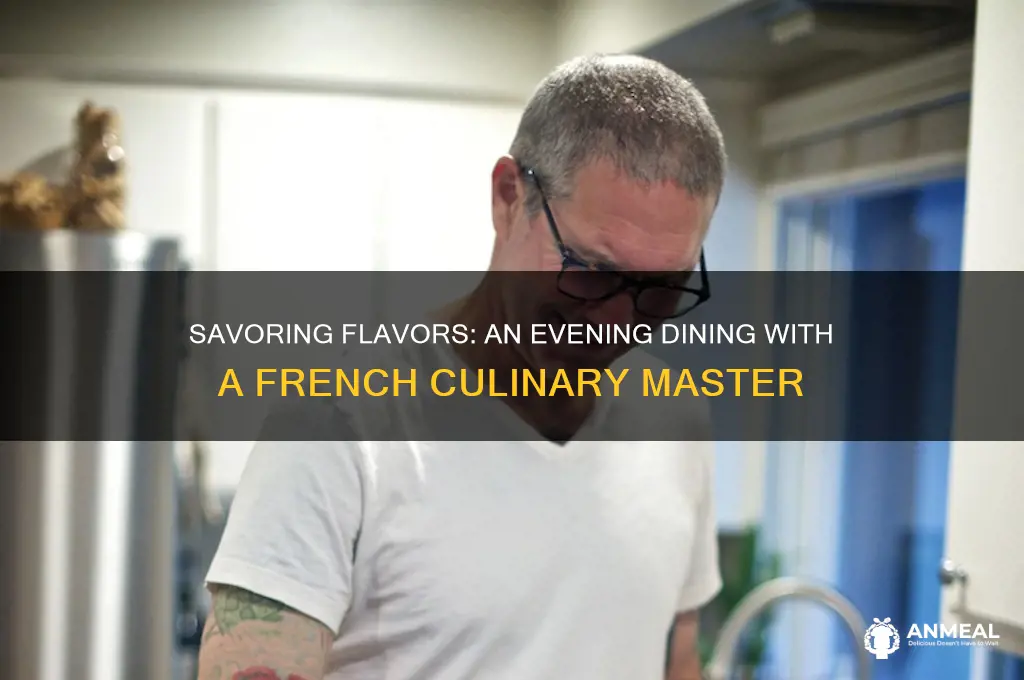 have dinner with french chef