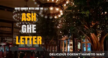 Dine with Luke or Ash: Which Letter Seals the Deal?