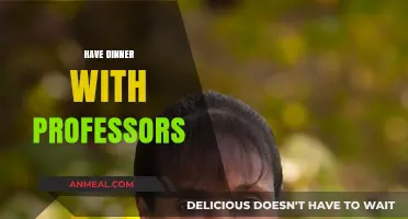 Dine with Professors: Unlocking Academic Insights Over Dinner Conversations