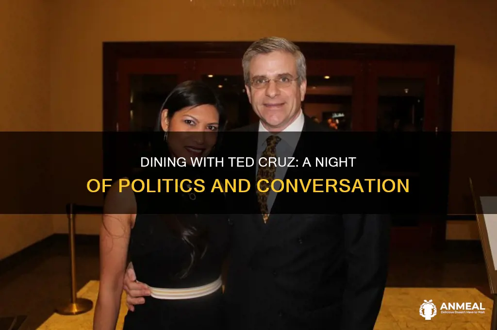 have dinner with ted cruz