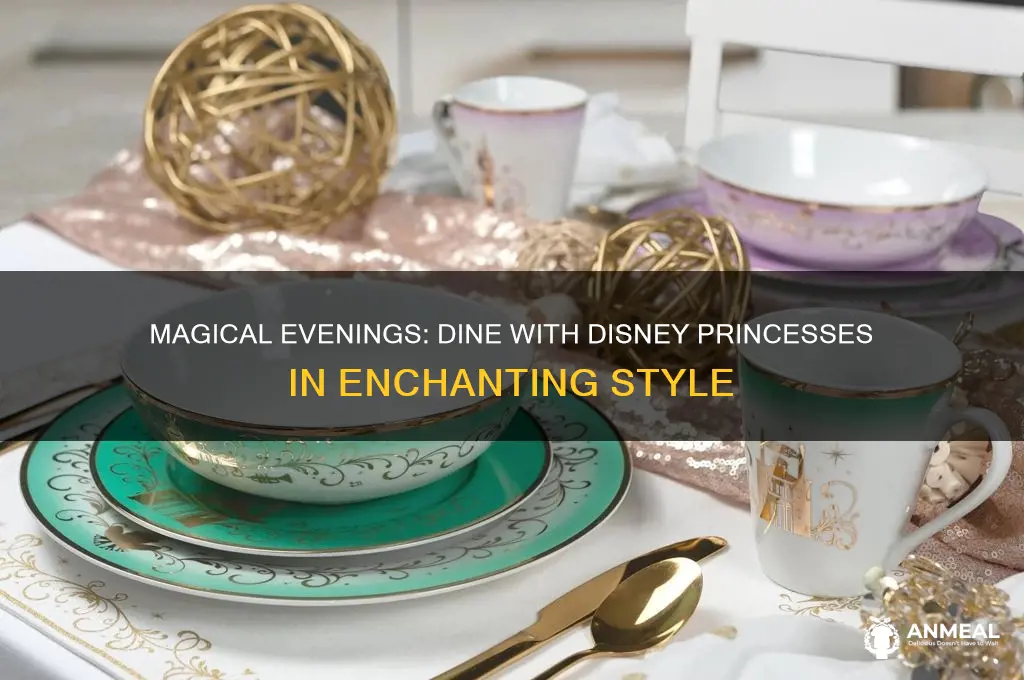 have dinner with the disney princesses