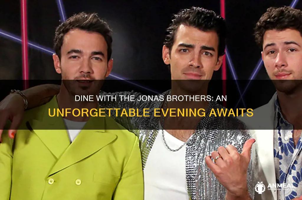 have dinner with the jonas brothers