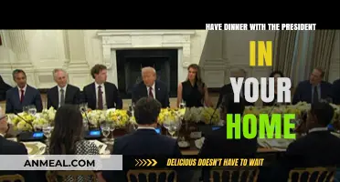 Host an Unforgettable Evening: Dining with the President at Home