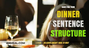 Mastering Dinner Conversations: Fun Sentence Structure Tips for Engaging Meals