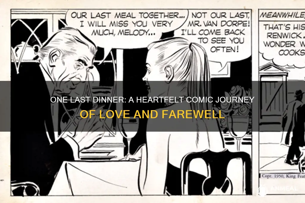 have one last dinner with me comic