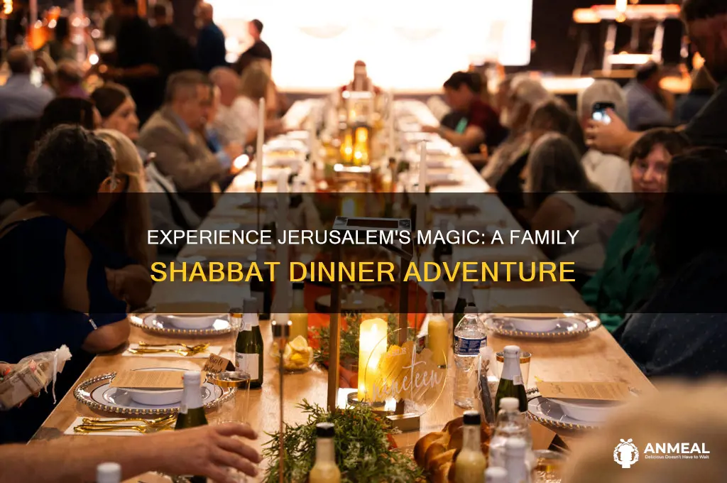 have shabbat dinner with family in jerusalem