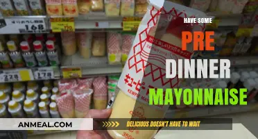 Pre-Dinner Mayonnaise: A Tasty Twist to Elevate Your Evening Meal