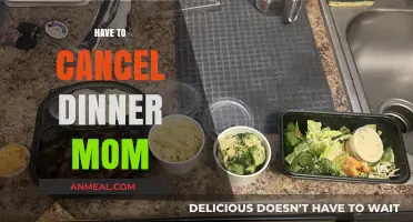 Canceling Dinner with Mom: How to Handle the Situation with Care
