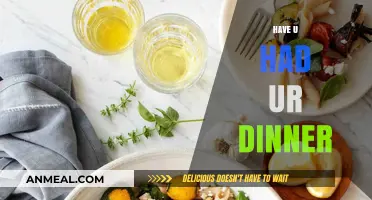 Have You Had Your Dinner? Tips for a Healthy Evening Meal