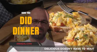 Did You Have Dinner Yet? Exploring Evening Meal Habits and Tips