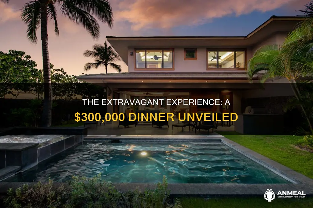 have you ever had a 300000 dinner