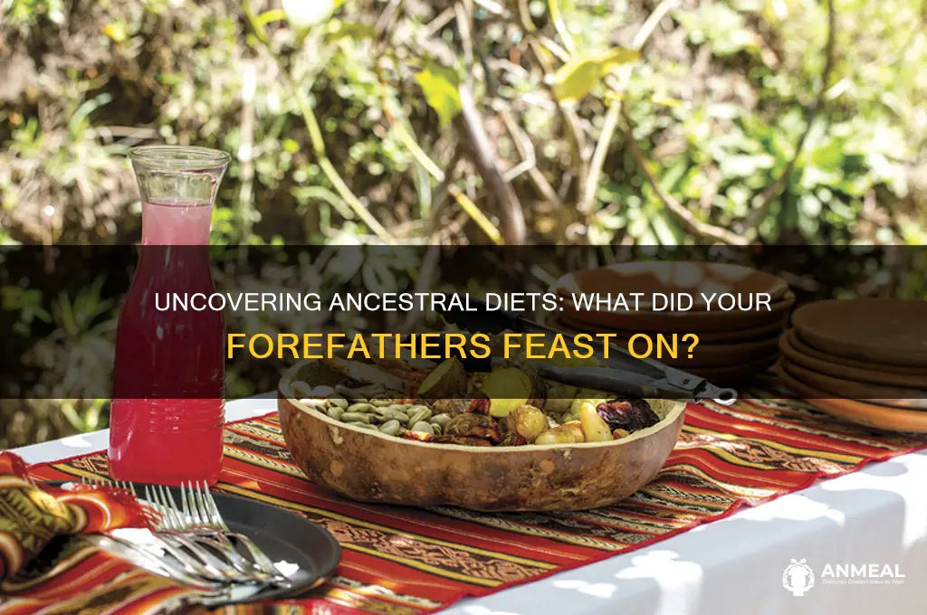 have you ever wondered what your ancestors ate for dinner