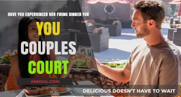 Couples Court: Her Fixing Dinner Sparks Unexpected Relationship Revelations