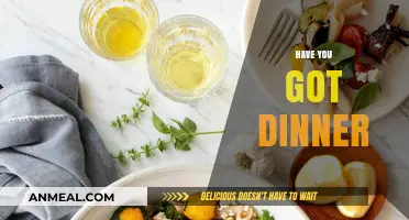 Have You Got Dinner? Quick, Easy, and Delicious Meal Ideas Tonight