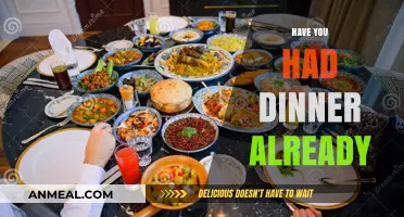 Have You Had Dinner Already? Exploring Evening Meal Habits and Traditions