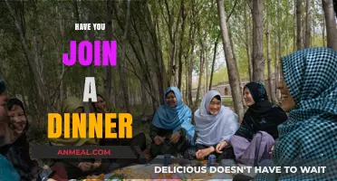 Join the Table: The Joy of Sharing a Dinner Together
