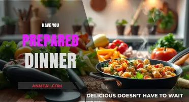 Have You Prepared Dinner? Quick Tips for Stress-Free Evening Meals