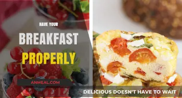 Start Your Day Right: The Importance of a Proper Breakfast