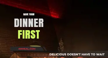 Prioritize Your Evening: Why Having Dinner First Matters