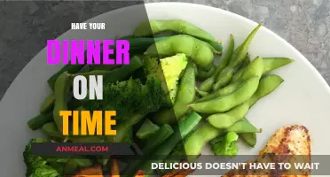 Timely Dinners: Boost Health, Energy, and Productivity with Consistent Meals
