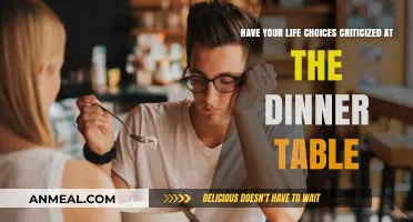 Surviving Family Dinners: Navigating Criticism of Your Life Choices Gracefully