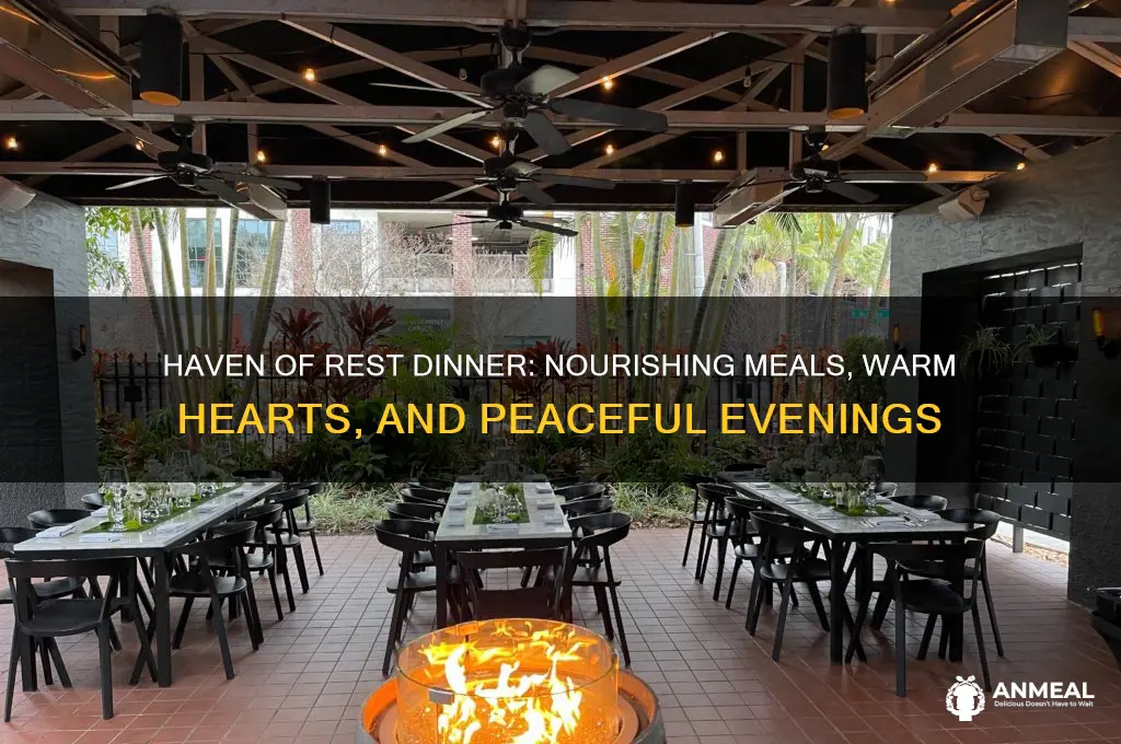 haven of rest dinner