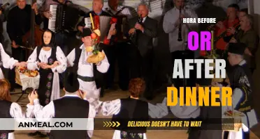 Hora Timing: Should You Dance Before or After Dinner?