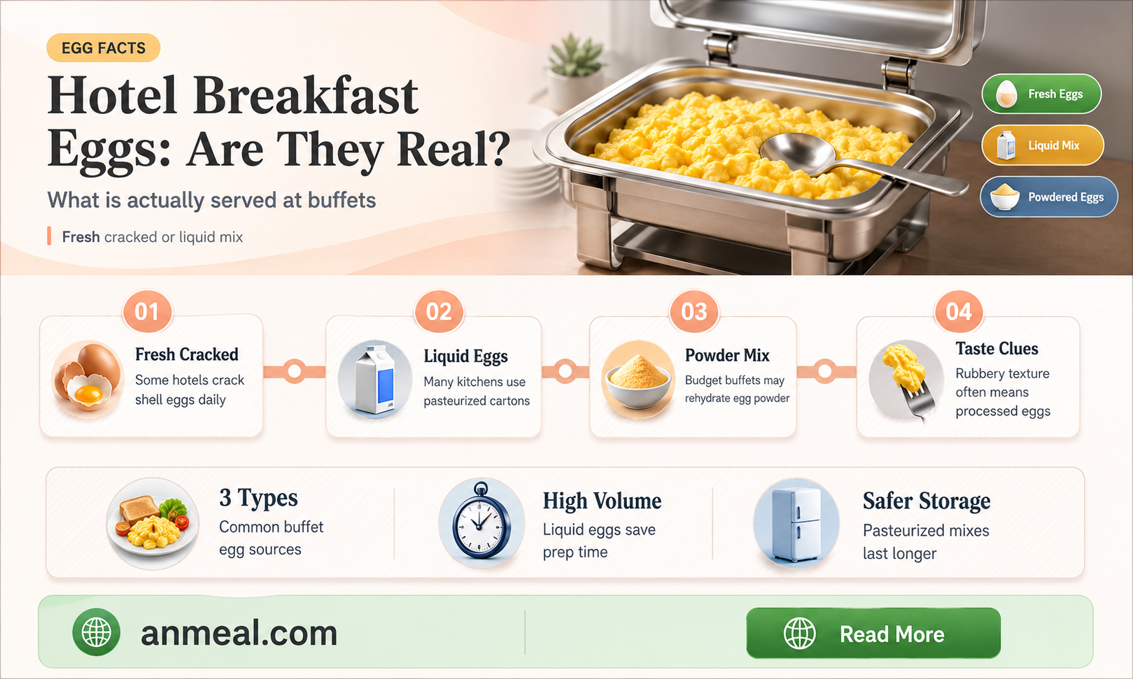 are the hard boiled eggs at hotel breakfasts real