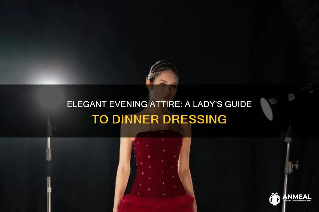 how a lady should dress for dinner