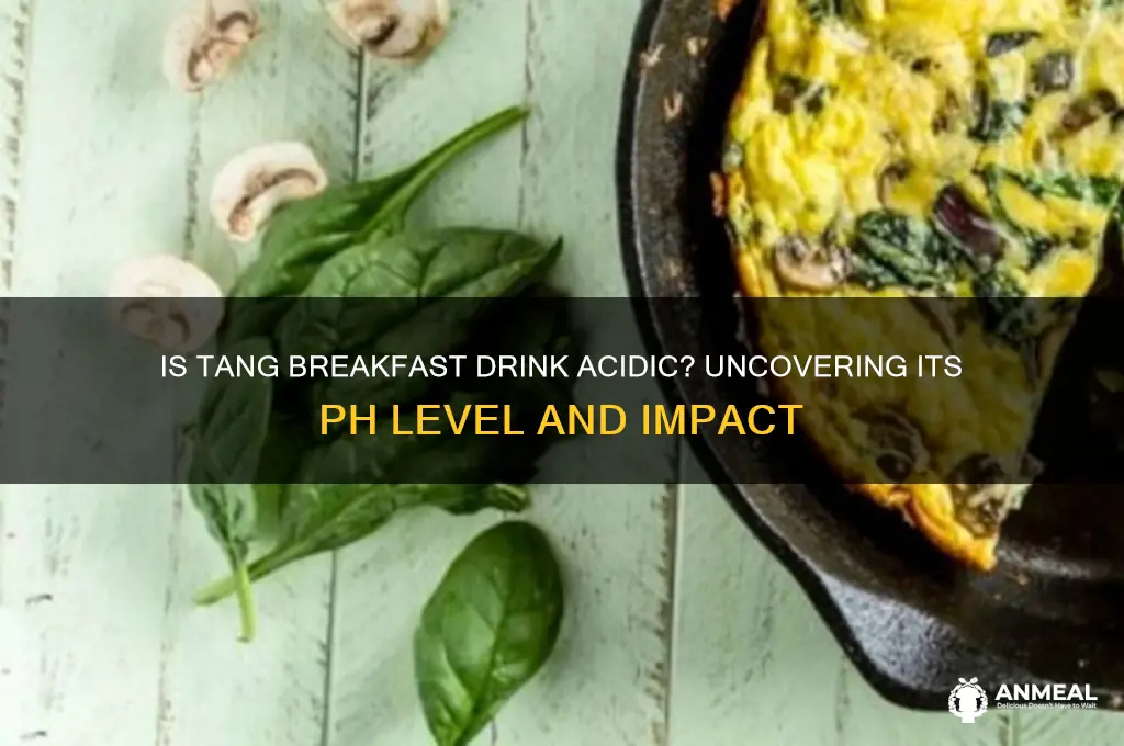 how acidic is tang breakfast