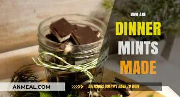 Crafting Dinner Mints: Ingredients, Process, and Sweet Finishing Touches