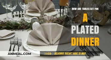 Elegant Plated Dinner Table Setting Guide: Mastering the Art of Fine Dining