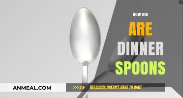 Dinner Spoon Sizes: A Guide to Their Dimensions and Uses