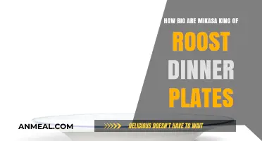 Mikasa King of Roost Dinner Plates: Size Guide & Dimensions