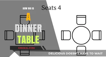 Choosing the Perfect Dinner Table Size for Your Space and Needs
