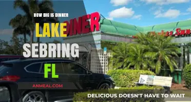 Discovering the Size of Dinner Lake in Sebring, Florida