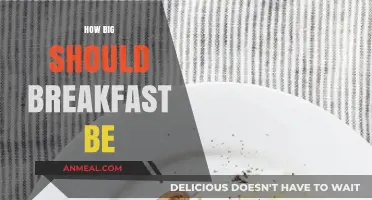 The Perfect Breakfast Portion: Size, Nutrition, and Energy Balance