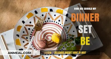 Choosing the Perfect Dinner Set Size for Your Lifestyle and Needs