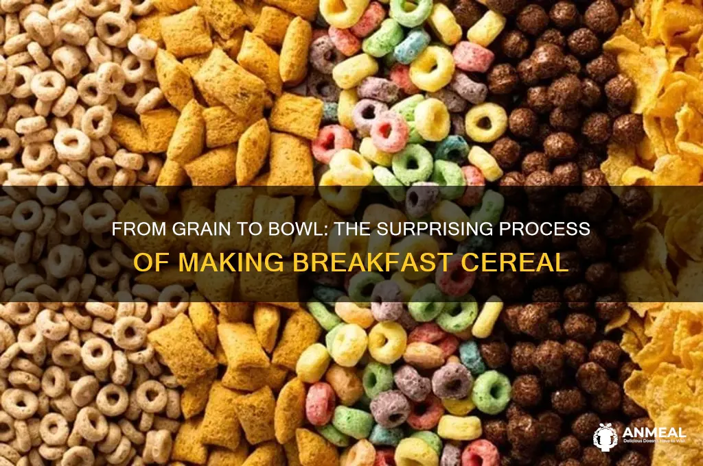 how breakfast cereal is made